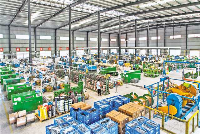 墊江 出口產品生產忙